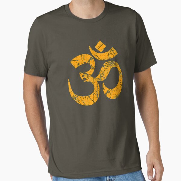 Aperçu de l'œuvre Symbole spirituel OM Yoga dans un style en détresse créée et vendue par Garaga.