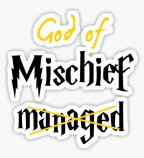 God of Mischief Sticker