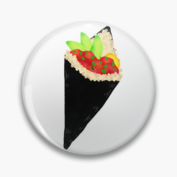 Item preview, Temaki Sushi in watercolor style  designed and sold by pamaripai.