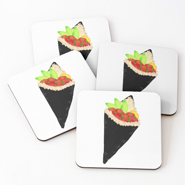Item preview, Temaki Sushi in watercolor style  designed and sold by pamaripai.