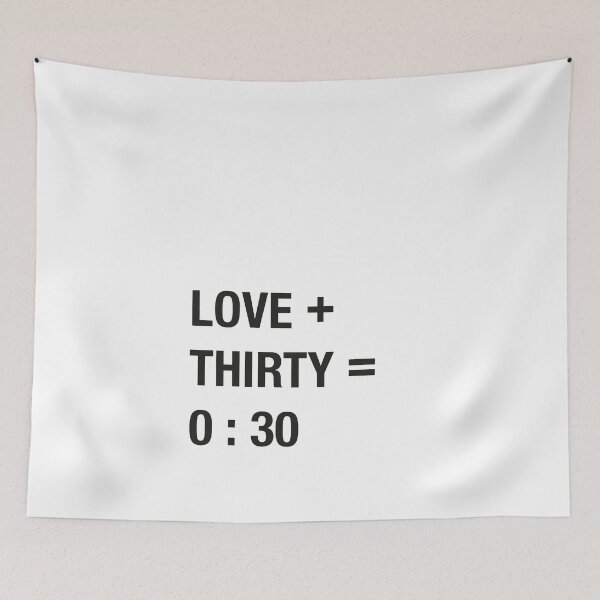 Item preview, Love + Thirty designed and sold by Hell-Prints.