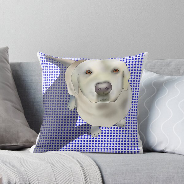 Aperçu de l'œuvre RuffRetro Funky Jaune Labrador créée et vendue par Ruffretro.