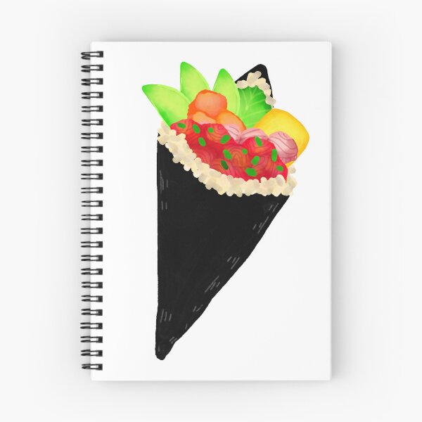 Item preview, Temaki Sushi in watercolor style  designed and sold by pamaripai.