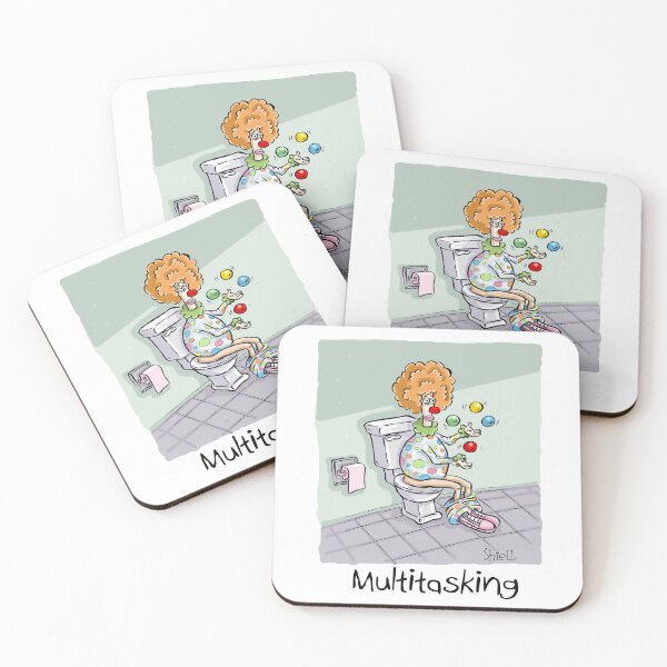 Item preview, Multitasking Juggling Clown designed and sold by wanderingmelon.