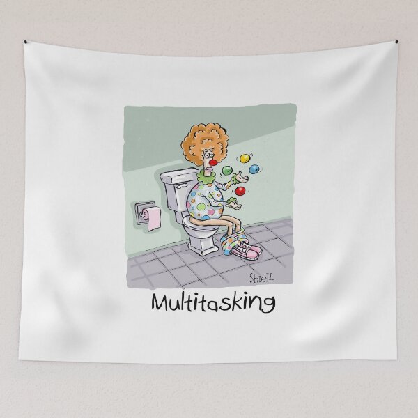 Item preview, Multitasking Juggling Clown designed and sold by wanderingmelon.