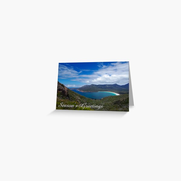 Item preview, Wineglass Bay,  Season's Greetings designed and sold by Steven Weeks.