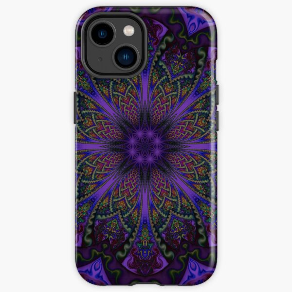 Fractal Mandala iPhone Tough Case
