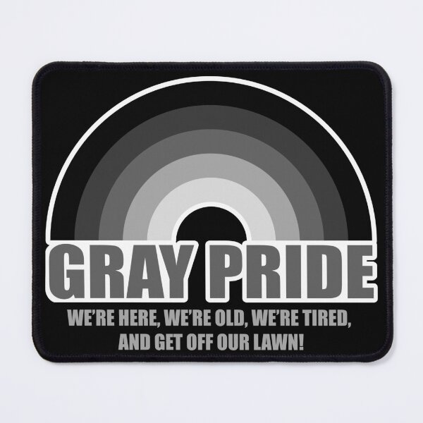 Item preview, Gray Pride designed and sold by Alema Art.