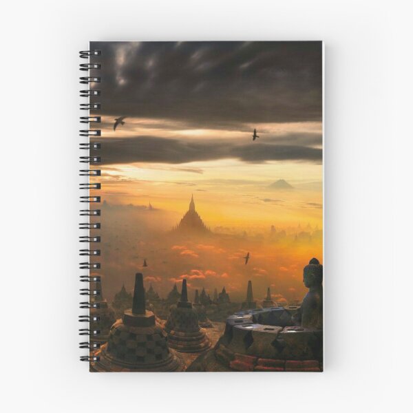Item preview, Indonesian sunset tourist spots - borobudur designed and sold by vitda lupi.