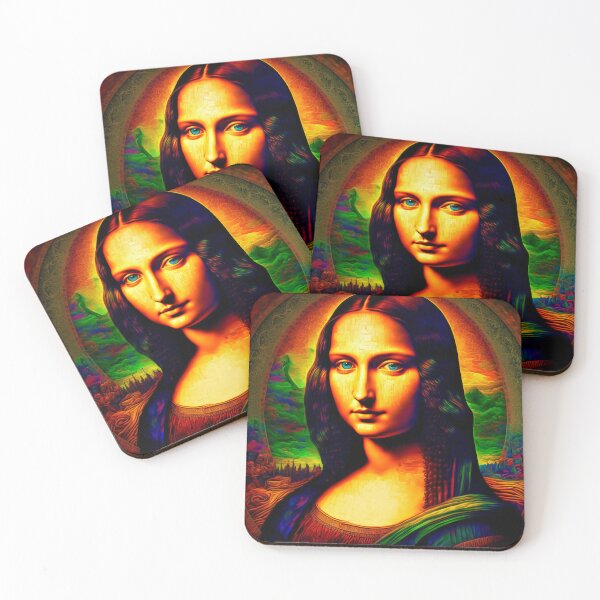 Item preview, Trippy Mona Lisa - Psicodélico designed and sold by DrWhoDesign.