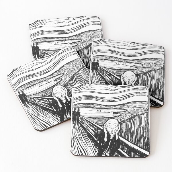 Item preview, The Scream by Edvard Munch – 1893 designed and sold by cjgraphic.