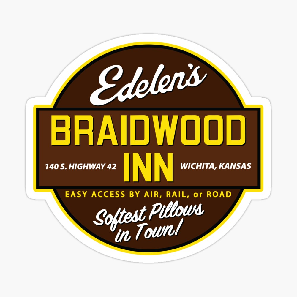 Braidwood Inn - Wichita KS - Motel on Planes, Trains & Automobiles  Greeting Card for Sale by vertigocreative | Redbubble