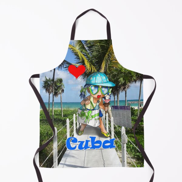 Item preview, I love cuba beach girl designed and sold by CuisineCat.