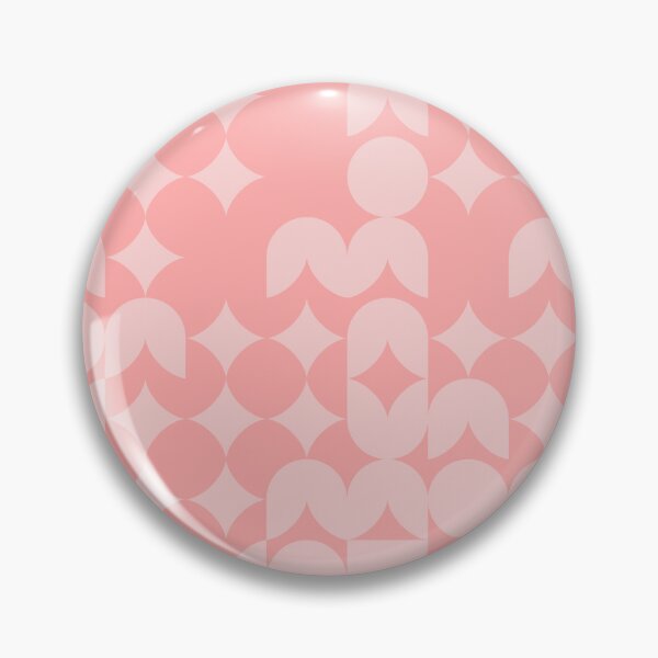 Item preview, Girly Pinkish Geometric Pattern - Flowers & Stars #27 designed and sold by Trendy-Now.