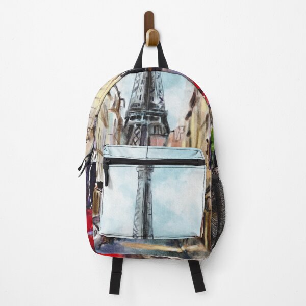 Item preview, Paris cityscape painting Eiffel Tower art designed and sold by Tamarioniart.