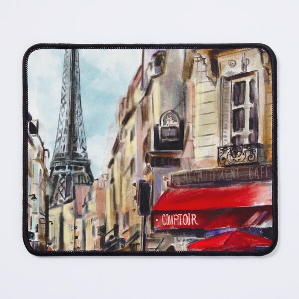 Item preview, Paris cityscape painting Eiffel Tower art designed and sold by Tamarioniart.