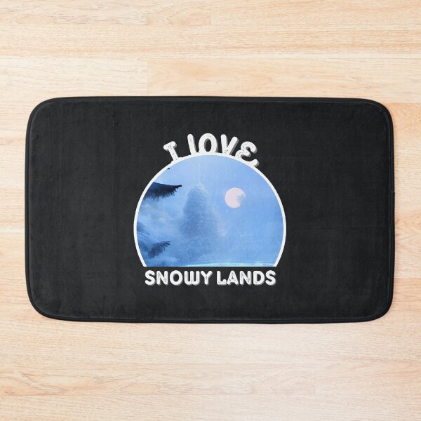 Item preview, I Love Snowy Lands designed and sold by ArtificialCraft.