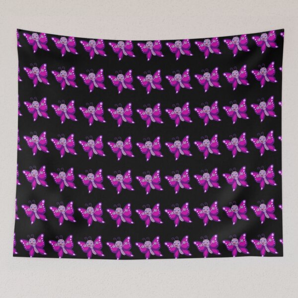 Item preview, Purple Butterfly Pattren Butterflies Sticker  designed and sold by AnimalsSpace.