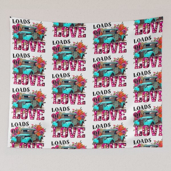 Item preview, Loads Of Love Valentine Truck designed and sold by FortuneCookieTs.