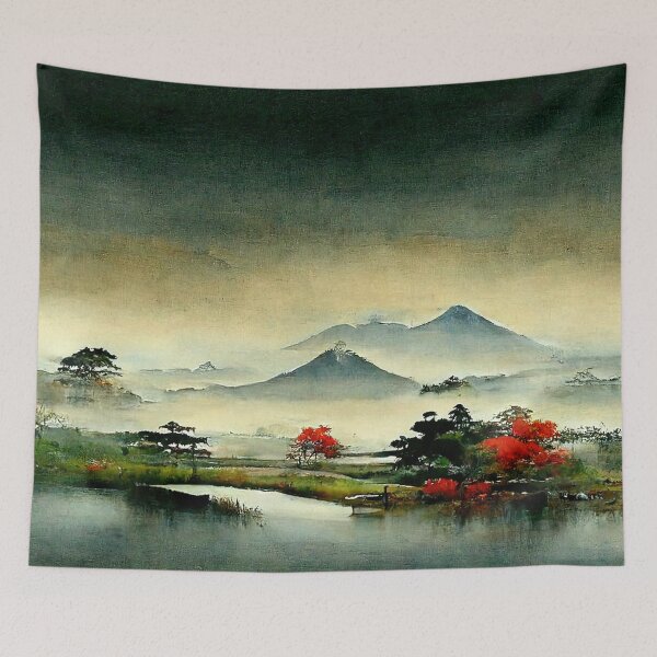 Item preview, Japan landscape designed and sold by Kadhaf.