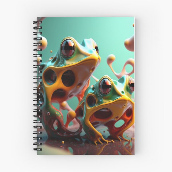 Item preview, Abstract Liquid Frogs designed and sold by MichaelMayArt.