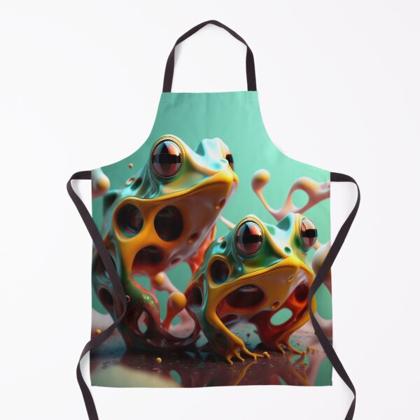 Item preview, Abstract Liquid Frogs designed and sold by MichaelMayArt.