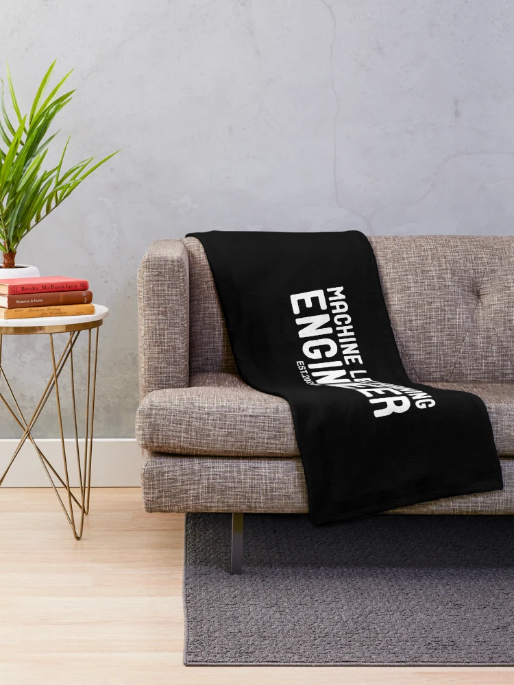 Thumbnail 2 of 6, Throw Blanket, Machine Learning Engineer designed and sold by StoreDay.