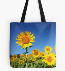 Sunflower Field Tote Bag