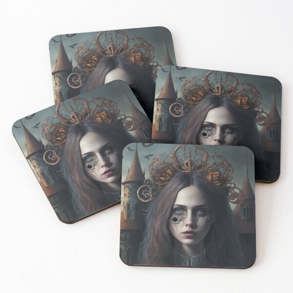 Item preview, Vintage Goth Valentine designed and sold by WILDEVIOLET.