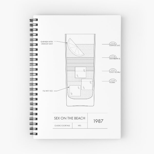 Item preview, Sex on the Beach | Classic Cocktail designed and sold by _YZ studio.
