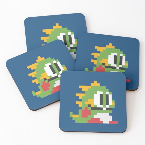 Item preview, 8-bit bubble arcade dinosaur  designed and sold by doubleplott.