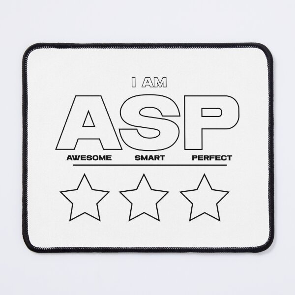 Item preview, I am ASP Awesome Smart Perfect Self Motivational designed and sold by RiyonArts.
