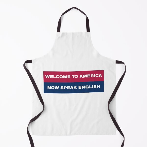 Item preview, Welcome To America Now Speak English designed and sold by Vendetta-art.