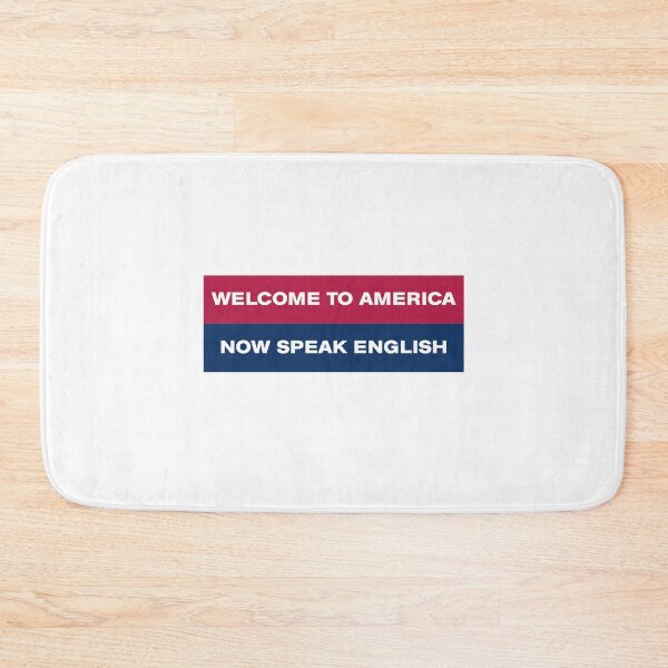 Item preview, Welcome To America Now Speak English designed and sold by Vendetta-art.