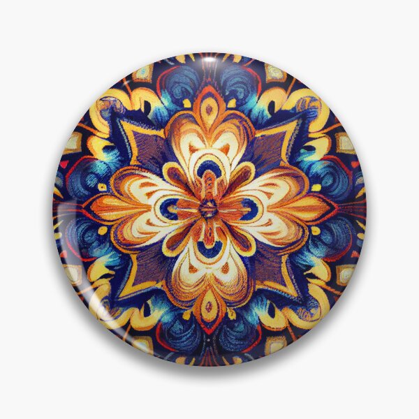 Artikelvorschau, Divine Bohemian Pattern Digital Painting entworfen und verkauft von CodeAndColors.