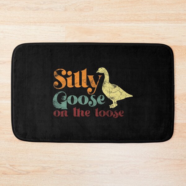 Item preview, Silly Goose On The Loose - Vintage Retro Text designed and sold by Whimsical  Thinker.