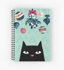 Mistel? (Schwarze Katze) Spiralblock