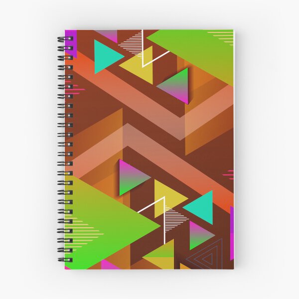 Item preview, Triangle Aesthetic Colorful Motif designed and sold by hedru.