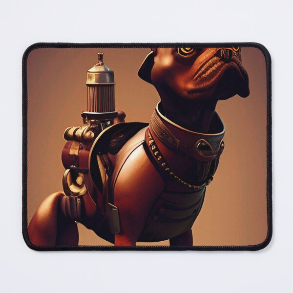 Item preview, Steampunk Dog. Cool AI 3d Art. designed and sold by Neo-Expression.