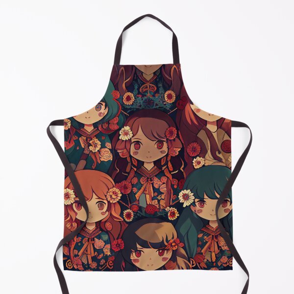 Artikelvorschau, Anime Bohemian Pattern Digital Painting entworfen und verkauft von CodeAndColors.