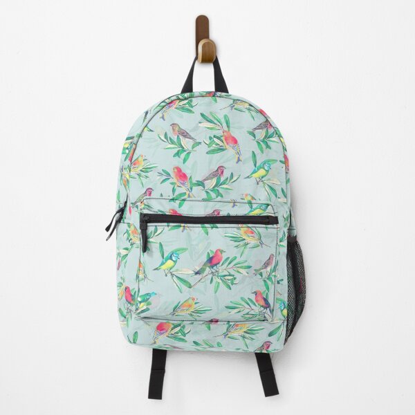 Item preview, Pretty Colorful Birds Leaves Vintage Design designed and sold by NdesignTrend.