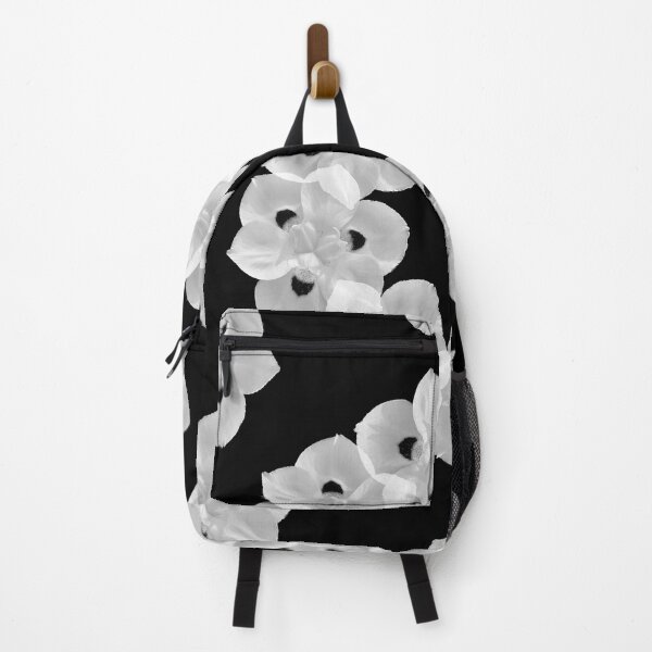 Item preview, Black and white flowers punch designed and sold by zuchri.
