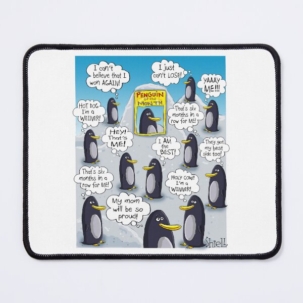 Item preview, Penguin of the Month. designed and sold by wanderingmelon.