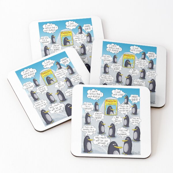 Item preview, Penguin of the Month. designed and sold by wanderingmelon.