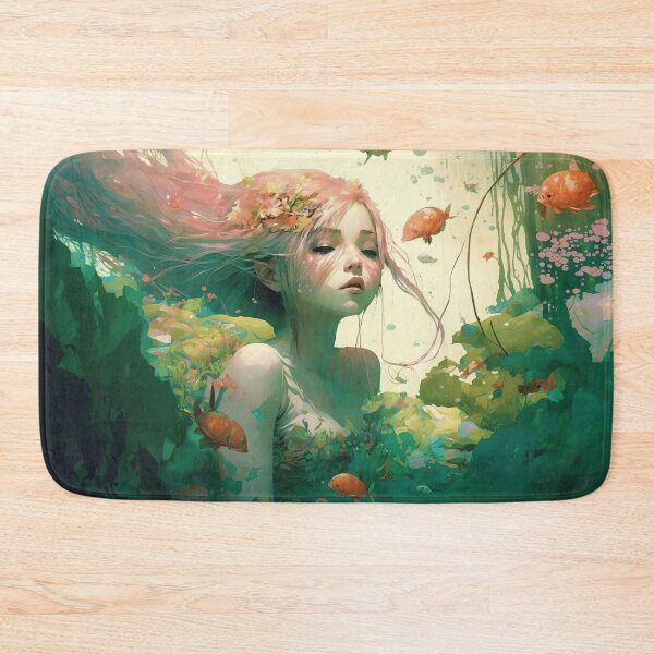Item preview, Gothic Siren Mermaid - Underwater Anime designed and sold by WILDEVIOLET.