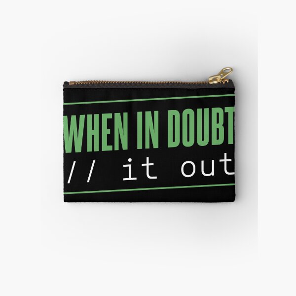 Item preview, When in Doubt Comment It Out designed and sold by FineArc.
