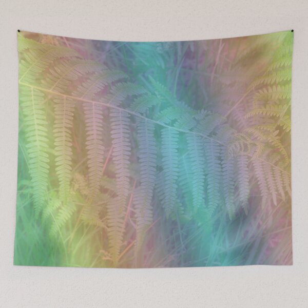 Item preview, Fern in delicate rainbow colors designed and sold by MarionsArt.