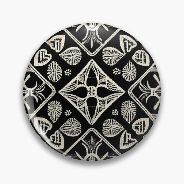 Artikelvorschau, Balanced Black Scandinavian Pattern Digital Painting entworfen und verkauft von CodeAndColors.
