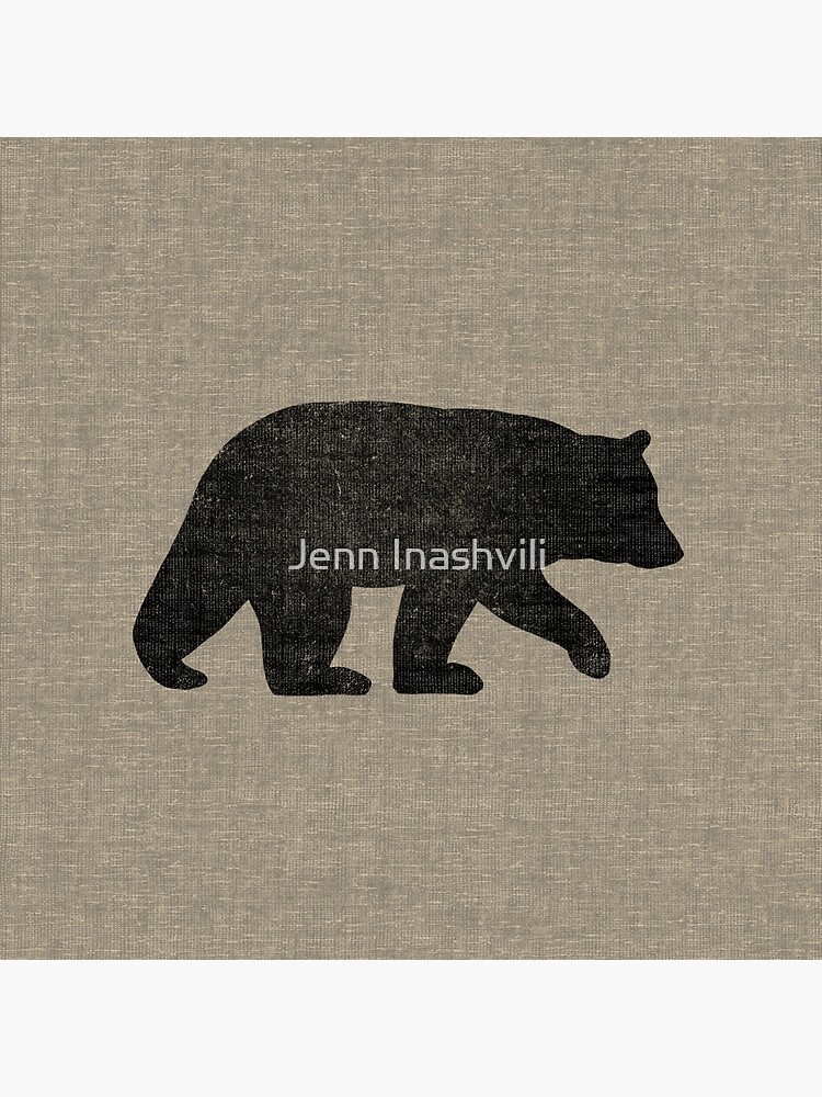 Grizzly Bear Family Silhouettes, Mama Bear with Cubs Kids T-Shirt for  Sale by Jenn Inashvili