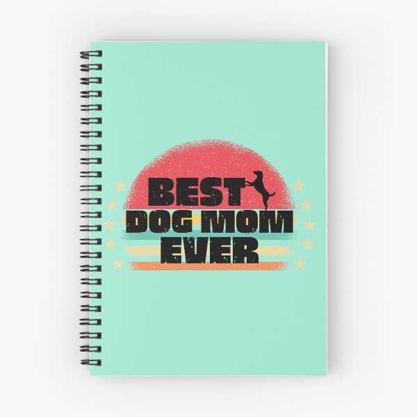 Item preview,  BEST DOG MOM EVER, RETRO SUNSET designed and sold by DanaMire.